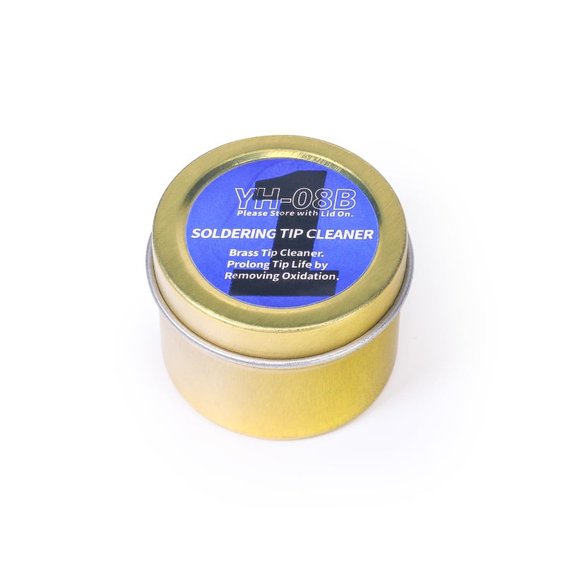 YIHUA 08B/08C Soldering Iron Tip Brass Wire Ball Cleaner Replacement Solder Tips Cleaner (Small-Size #08B / Large-Size #08C) (Small) - Image 1